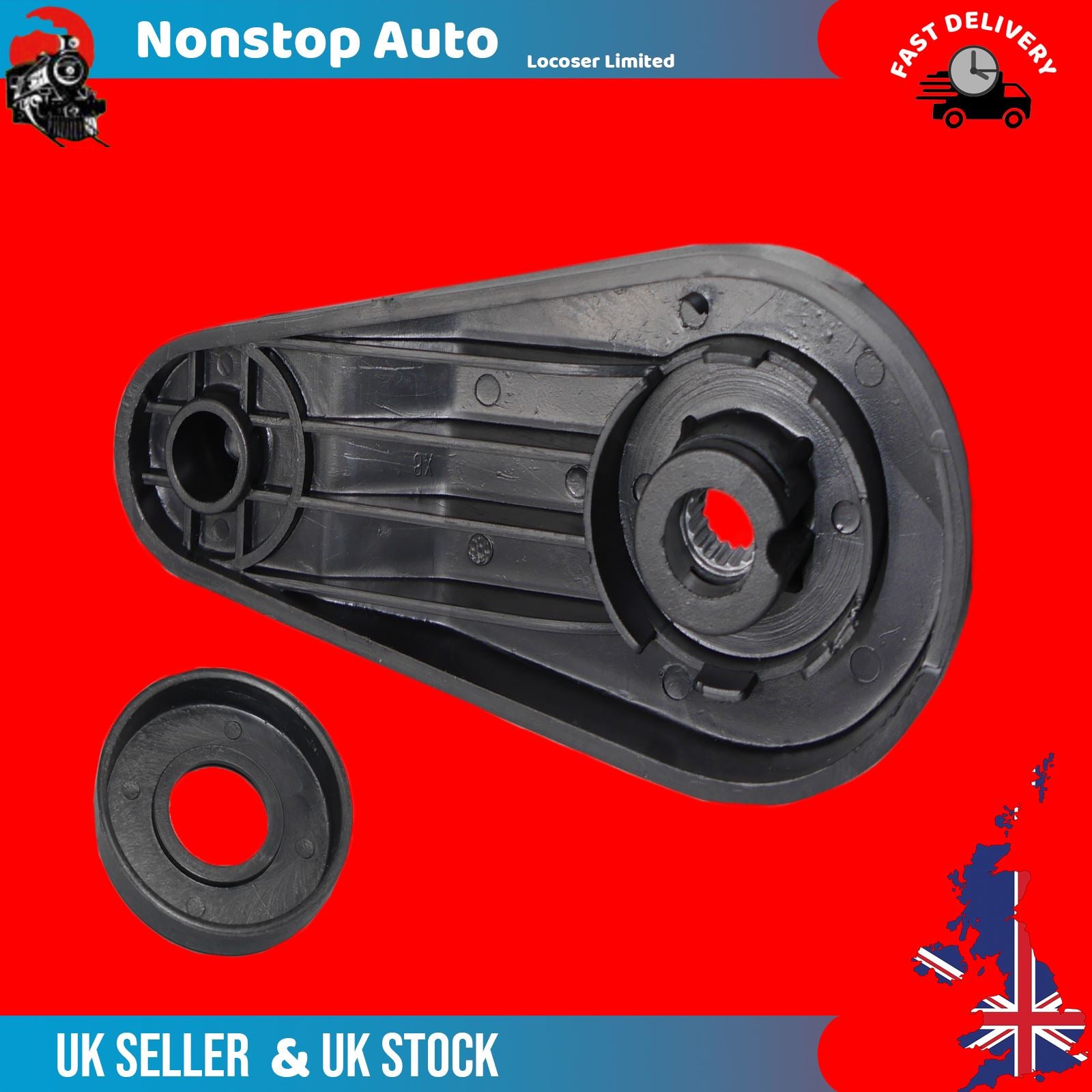 Window Regulator Handle Adjuster Crank Fits FIAT Ducato 127 Regata Ritmo Talento 182616680
