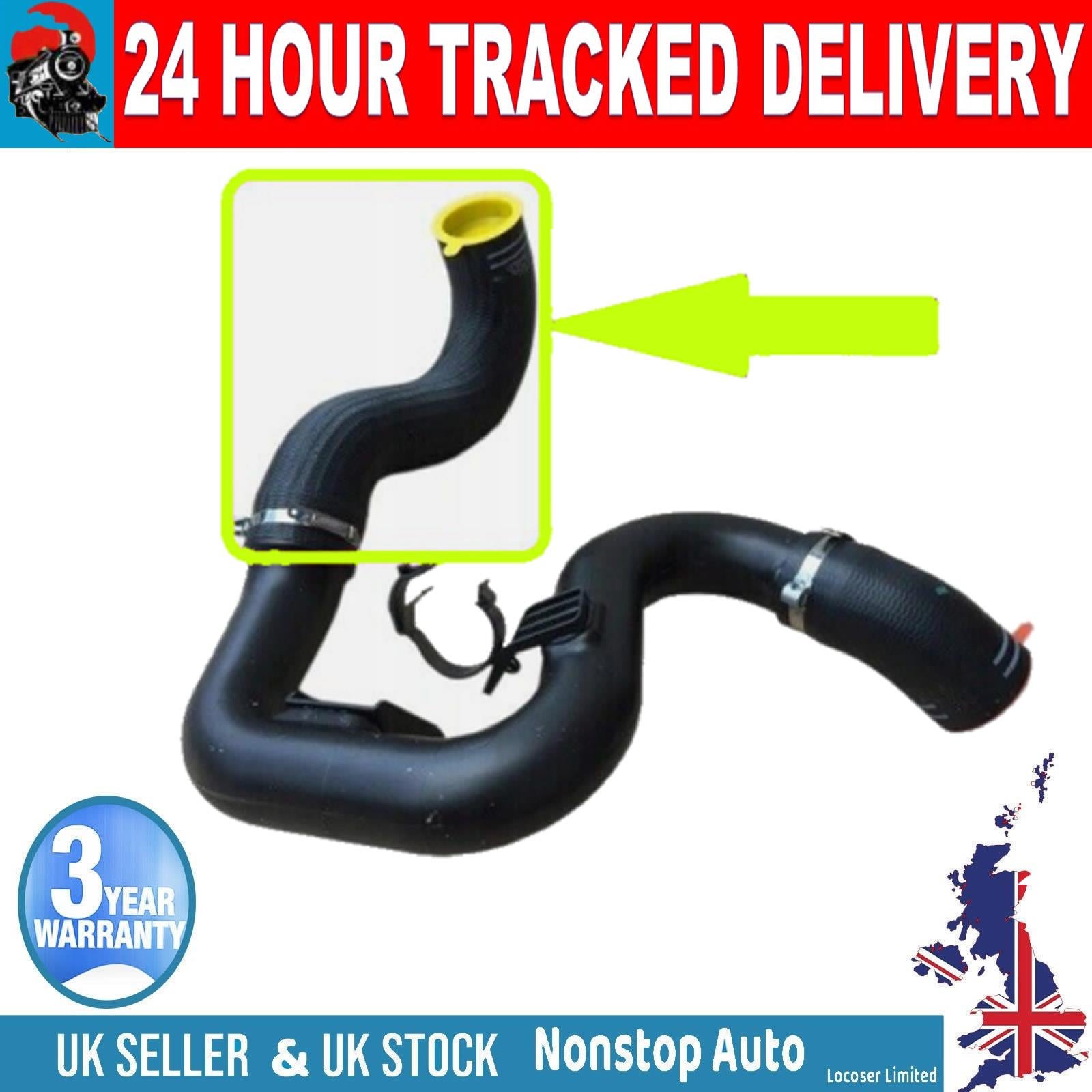 TURBO INTERCOOLER HOSE PIPE LARGE  FOR PEUGEOT BOXER  CITROEN JUMPER  2.0 HDI  1379294080