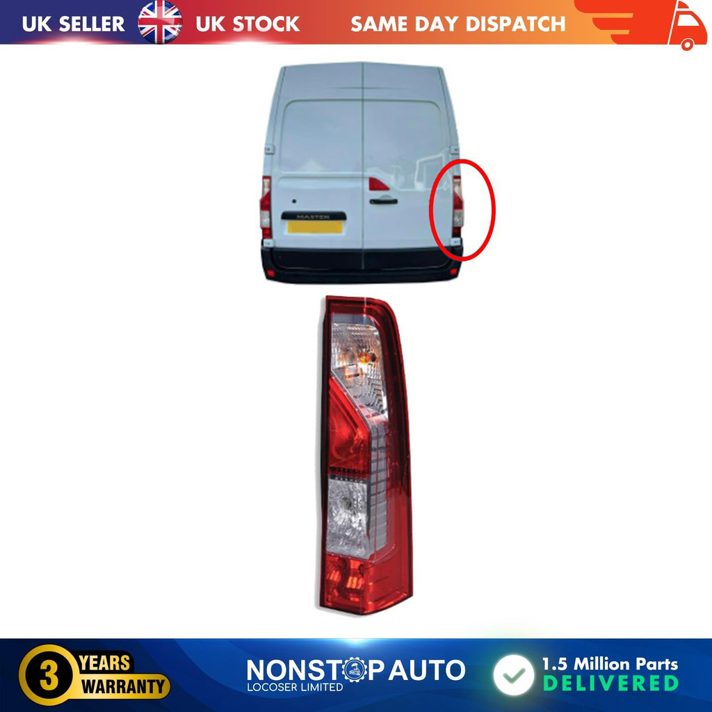 Rear Tailgate Light Lamp Right Side FITS Nissan NV400 265500023R 93197461