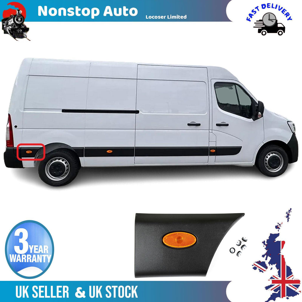 Side Moulding Strip Panel With Lamp Rear Right For RENAULT Master III 768F30007R
