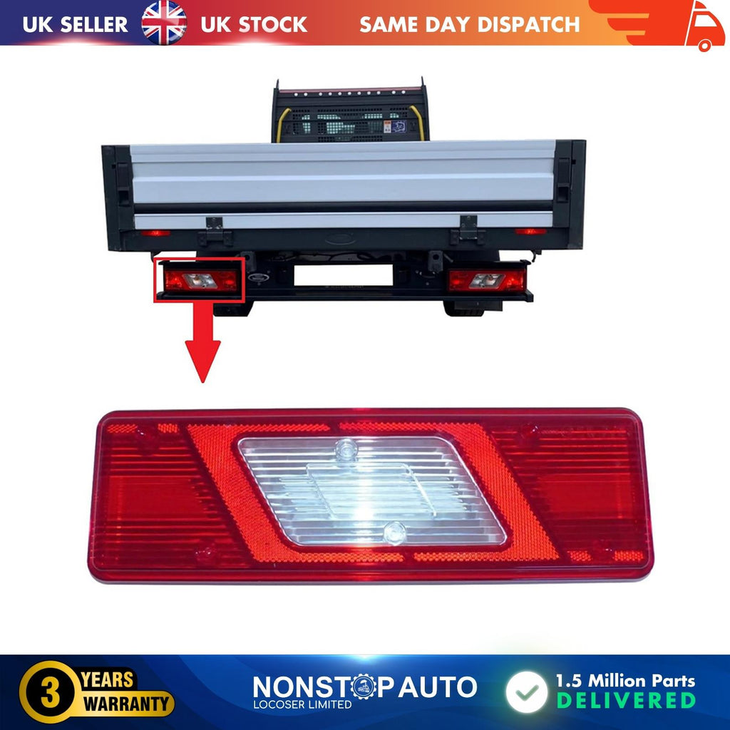 REAR LEFT LIGHT LAMP LENS  FOR FORD TRANSIT PICK UP 2014 on 1831334