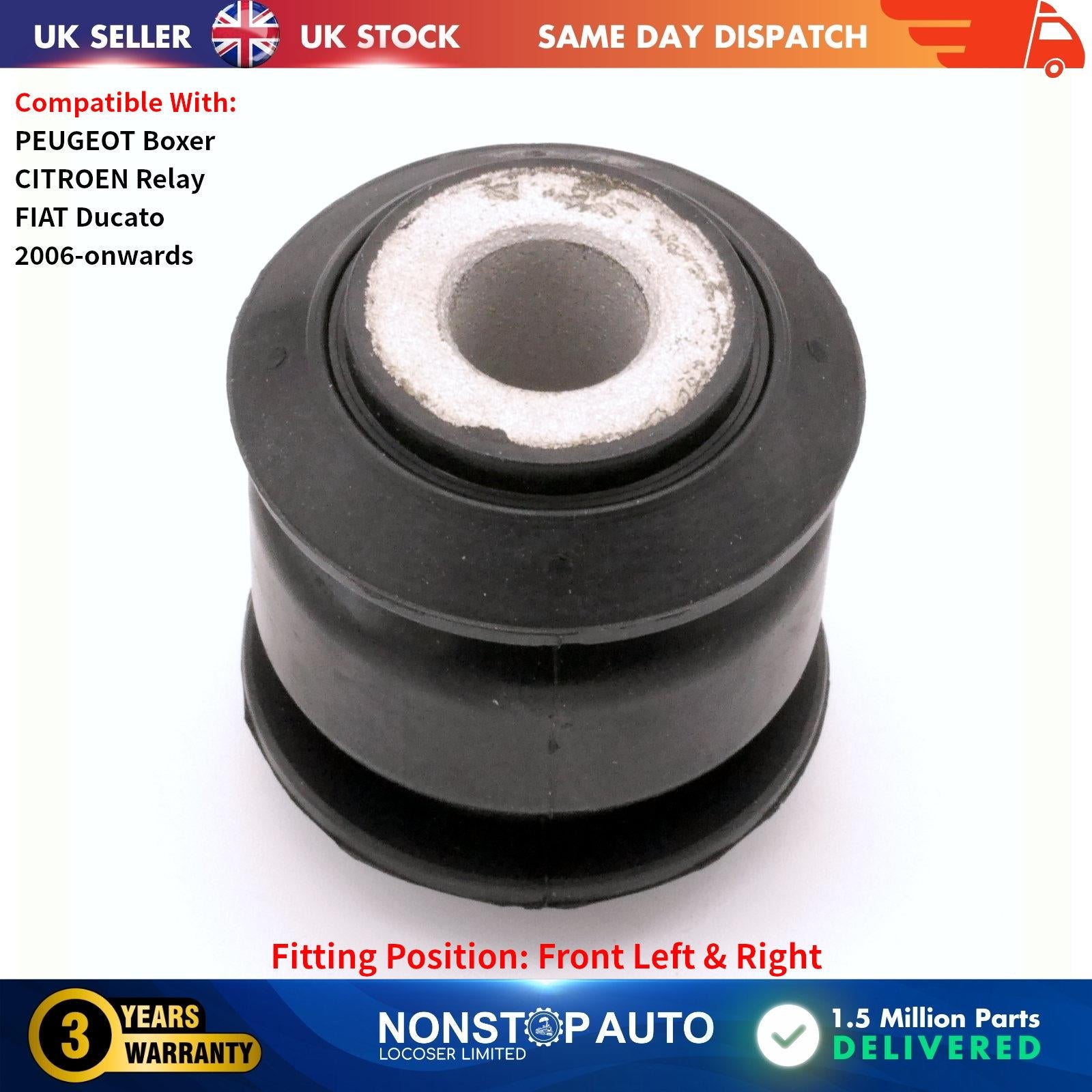 Wishbone Control Trailing Arm Bushing For FIAT Ducato PEUGEOT Boxer CITROEN Relay 2006 on