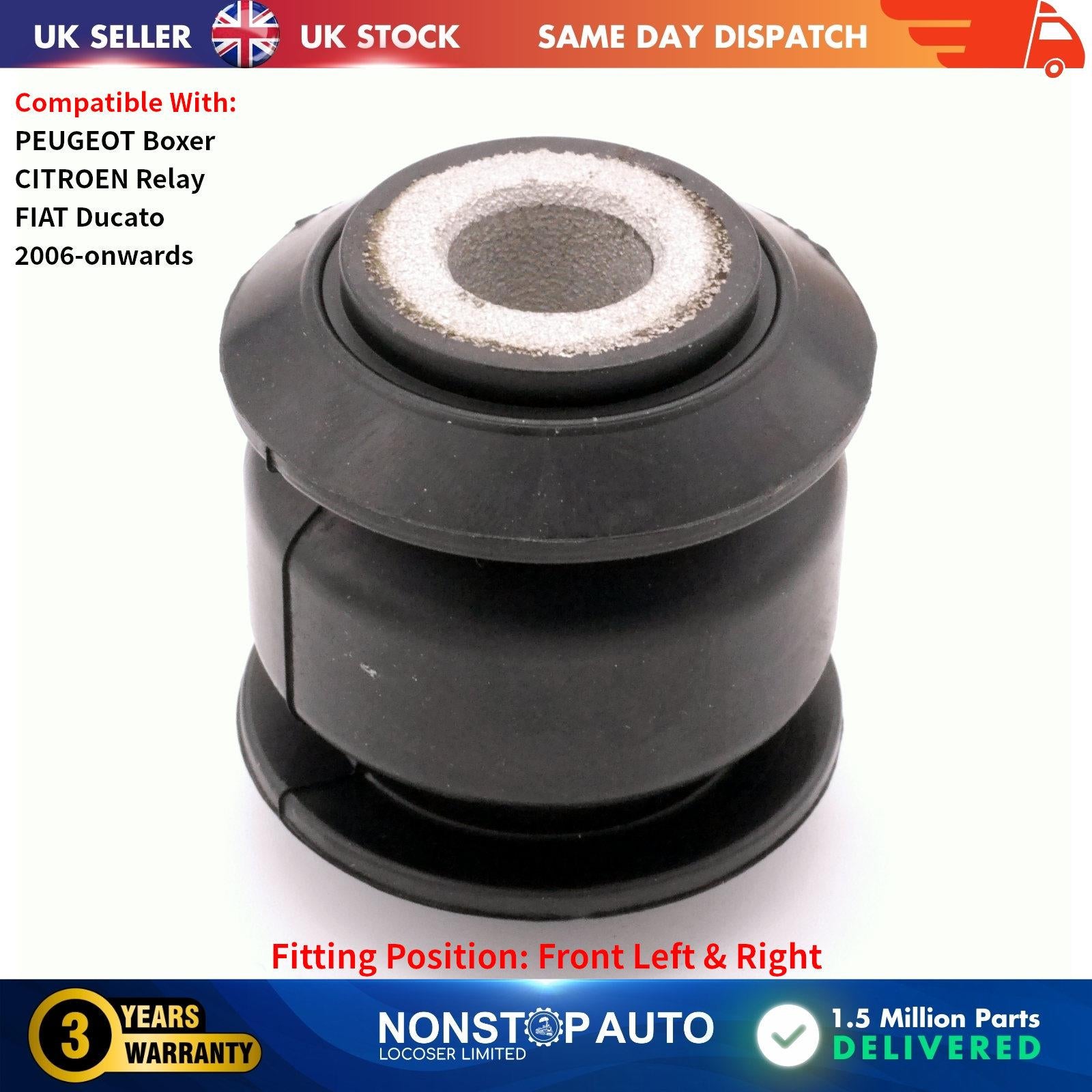 Wishbone Control Trailing Arm Bushing For FIAT Ducato PEUGEOT Boxer CITROEN Relay 2006 on