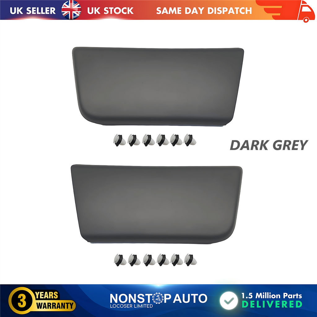 2X Door Moulding Trim Front Left and Right For CITROEN Relay PEUGEOT Boxer FIAT Ducato 2006 on