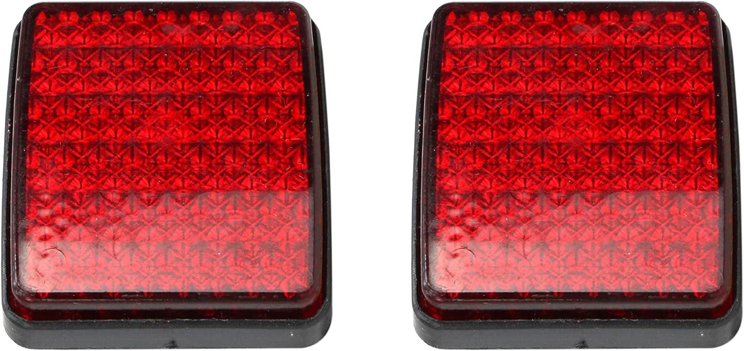 2X Rear Bumper Reflector Fits CITROEN Jumper FIAT Doblo Ducato PEUGEOT Boxer 1348401080 6430.A0 6340.E5
