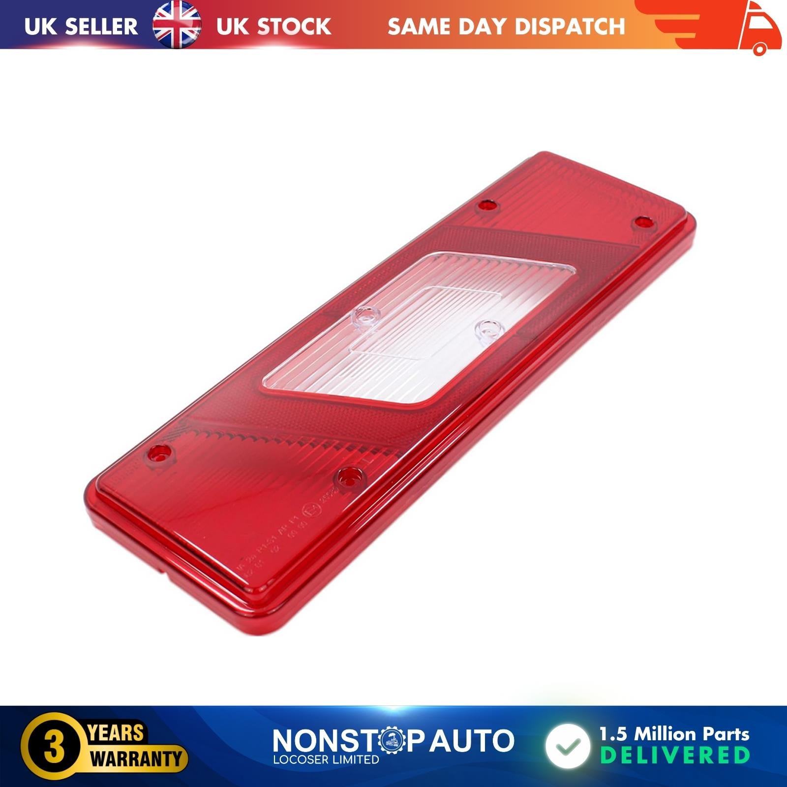 REAR LEFT LIGHT LAMP LENS  FOR FORD TRANSIT PICK UP 2014 on 1831334