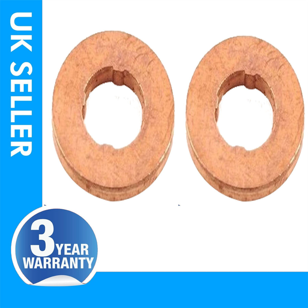 2 X Injector Holder Gasket Washer Common Rail FOR Fiat Ducato For 2.3  Engine